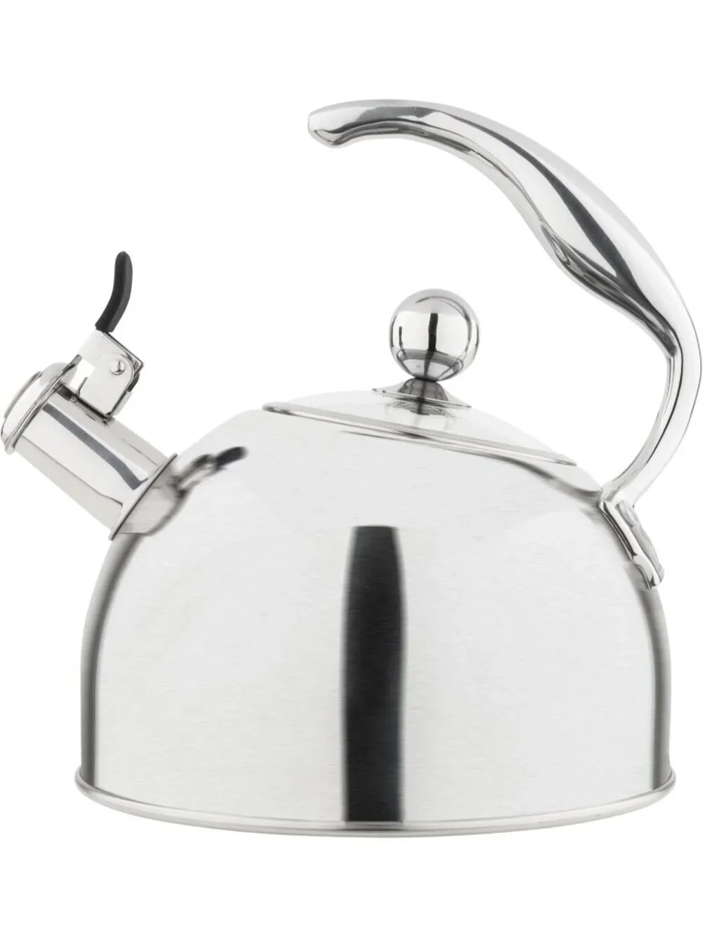 Viking  2.6 Qt 3-Ply Stainless Steel Kitchen Tea Kettles Satin Silver Induction